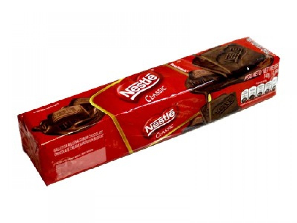 Biscoito Nestle Classic Chocolate 140g | Supermercado Razia